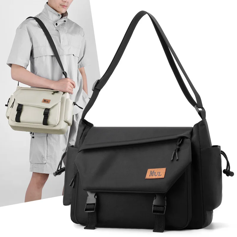 Men Shoulder Bag Fashion Travel Sling Messenger Bag Men\'s Canvas Briefcase Laptop Bag Male Crossbody Pack For Teenages