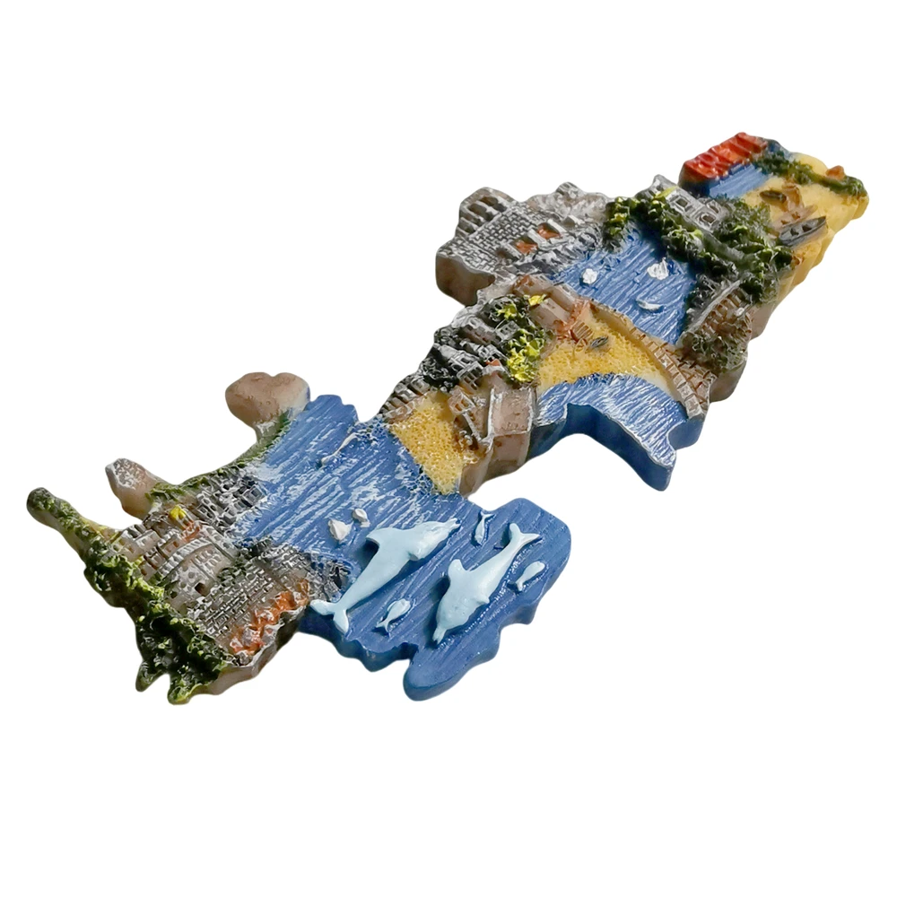 كريتي اليونان مغناطيس الثلاجة السفر تذكار الثلاجة الزخرفية المغناطيس رسمت باليد مجموعة الحرفية