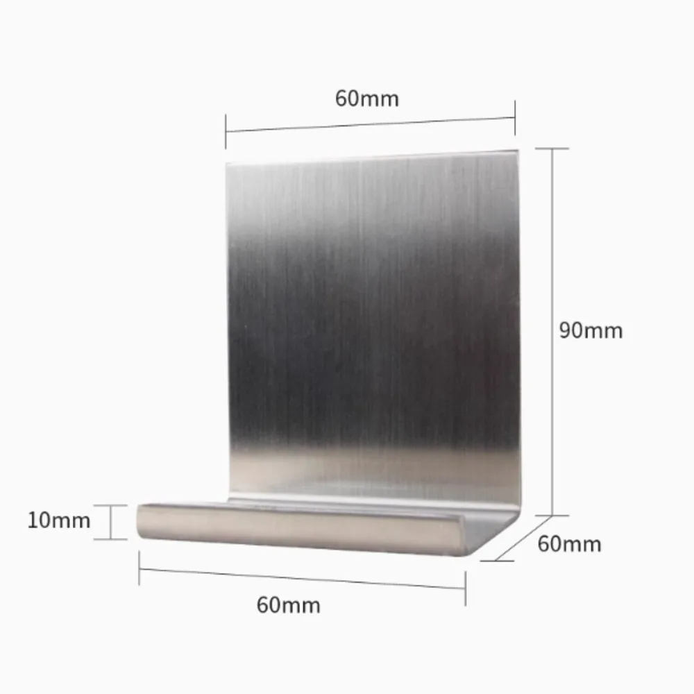 

1PC Stainless Steel Business Card Holder Business Card Holder Memo Holder Display Stand