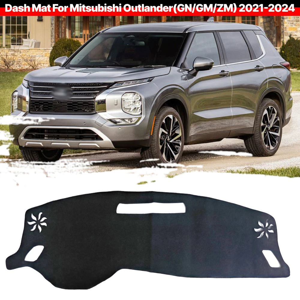 

Car Inner Dashboard Cover For Mitsubishi Outlander (GN/GM/ZM) 2021-2024 Auto Carpet Cape Sun Shade Pad Accessories