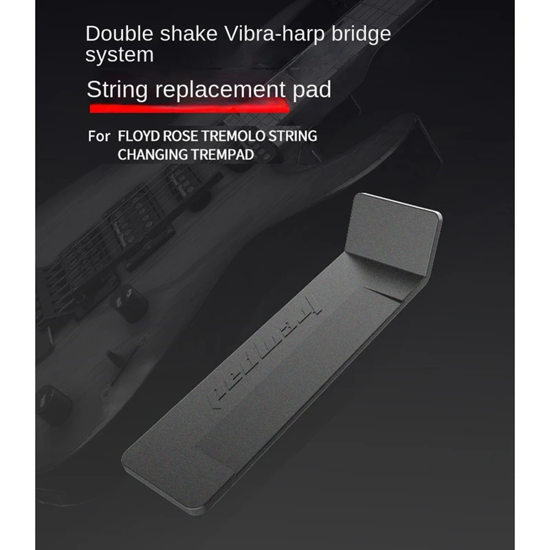 Guitar Floating Tremolo Bridge Shim-Raise Guitar Bridges For Easy Adjustment And Tuning For Faster String Replacement