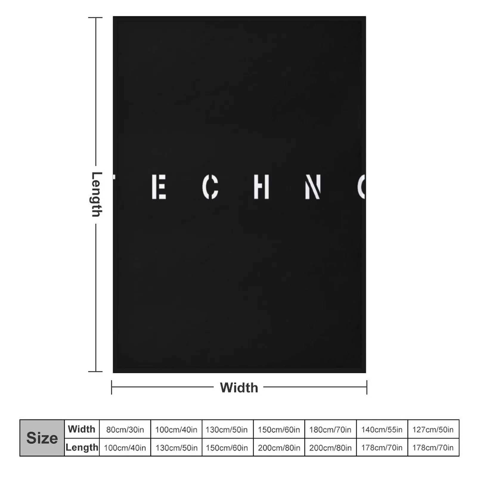 techno Throw Blanket decorative Tourist Blankets