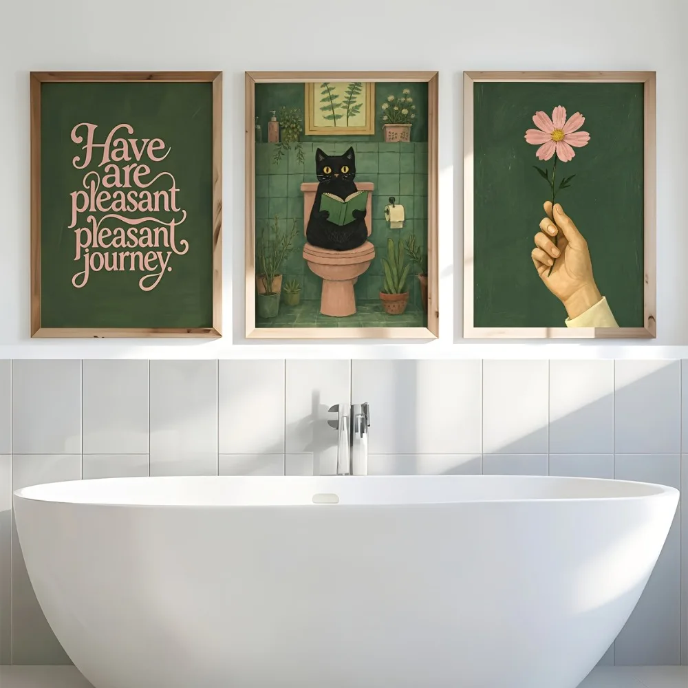 3pcs frameless Canvas Painting 3pcs Frameless,