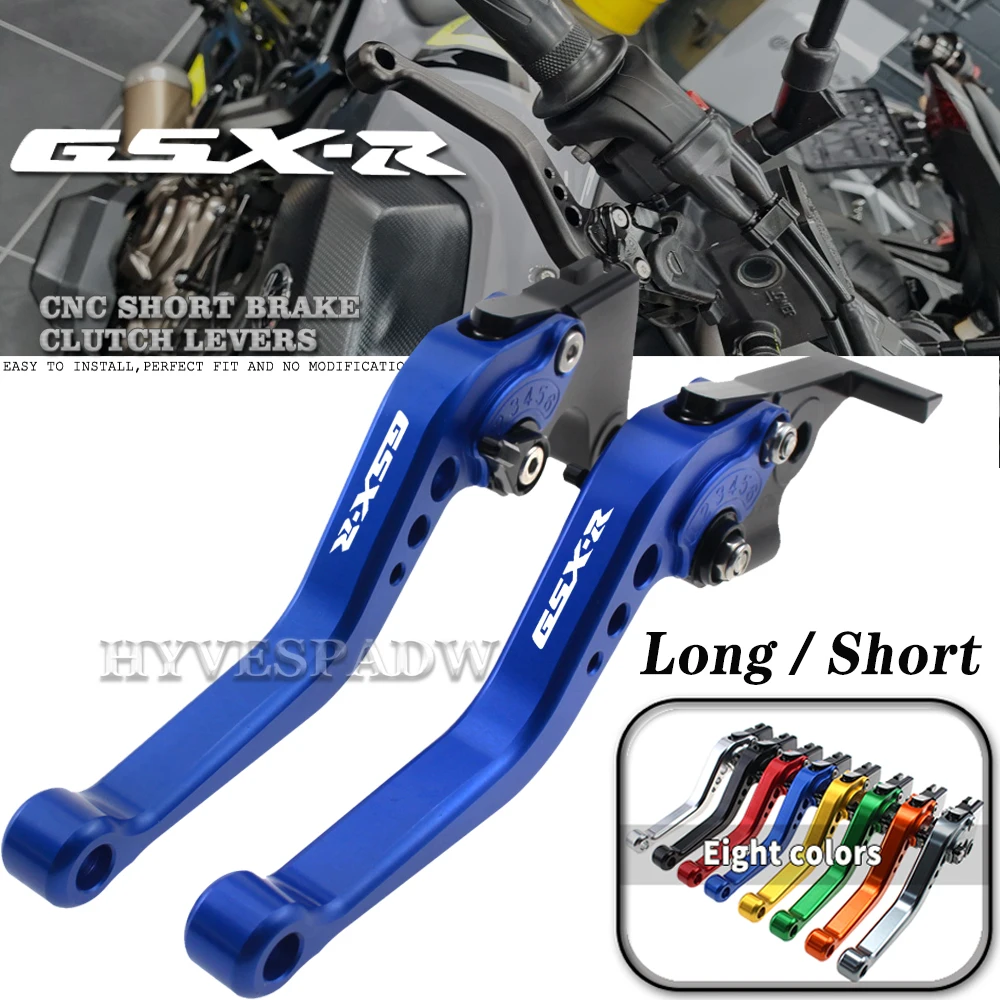 For SUZUKI GSXR600 GSX-R 600 750 K6 K7 K8 K9 Motorcycle Adjustable Handles Lever Long/Short Brake Clutch Levers