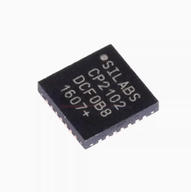 10/Uds lote CP2102 CP2102-GMR QFN-28 SMT USB a UART controlador de puente IC Chip 100% nuevo Original