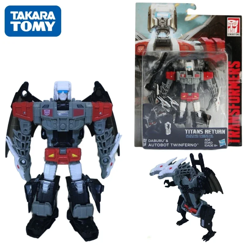 In Voorraad Takara Tomie Transformatoren G Serie Titan Return D-Klasse Tweekoppige Drakenactie Model Speelgoed Cadeau Figuur