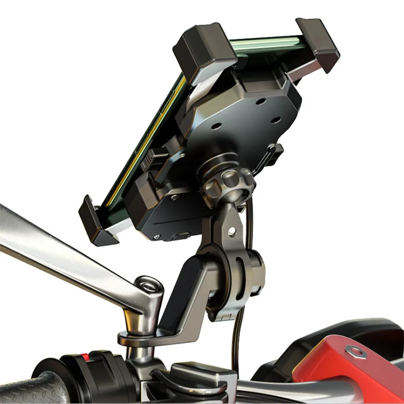 Kewig Motorfiets Qc 3.0 Usb Oplader Voor Scooter Moto Motor Beugel