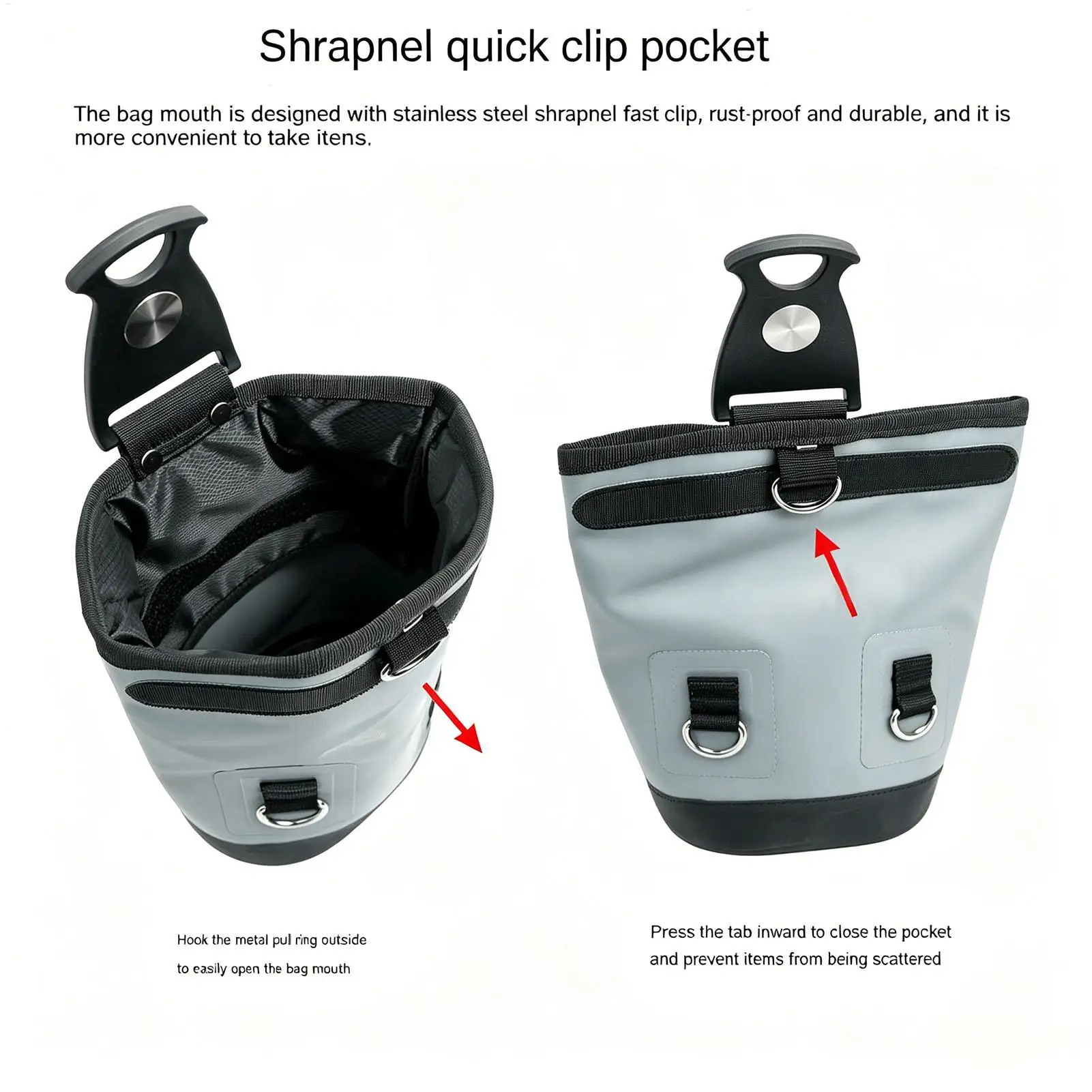 Belt Tool Pouch tool bag Plumber Waist Pack Carpenter Tool Belt Bag One-click tool loading,unloading waist bag Electrician Bag