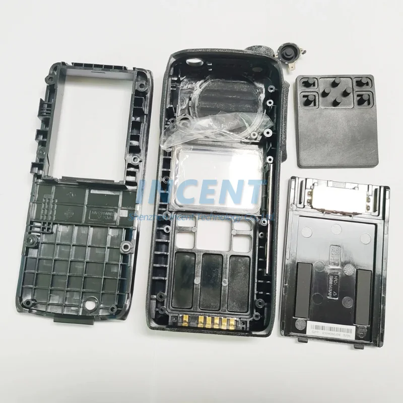 1Sets Top Casing With Keypad, Chassis, Battery Cover Parts For DTR720 Walkie Talkie