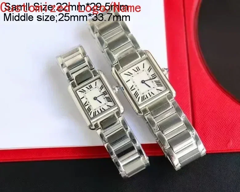 ساعة كوارتز للخزانات نمط أنثى السيدات موضة الساعات الرياضية البيضاء العلامة التجارية الجديدة الرجال النساء فستان الفولاذ المقاوم للصدأ حسب الطلب #1