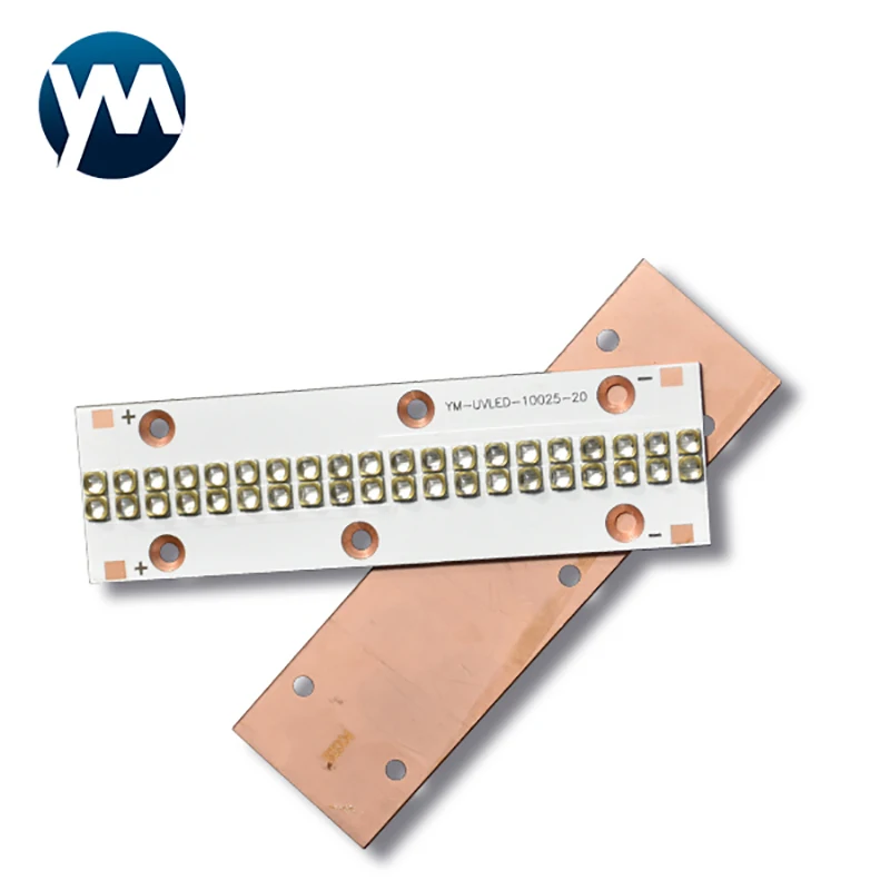 3535 modulo LED UV 120W UV LED365nm Chip Led 385nm luce 405nm lente al quarzo per la polimerizzazione