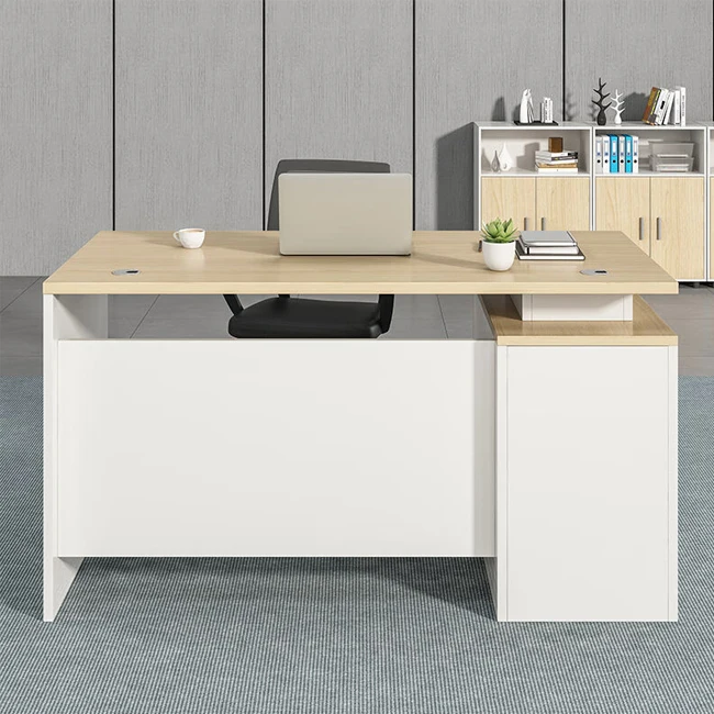 Mesa de madeira modular para funcionários, design simples e moderno, mesa de computador para estações de trabalho, funcionários, configurar conjuntos de móveis de escritório