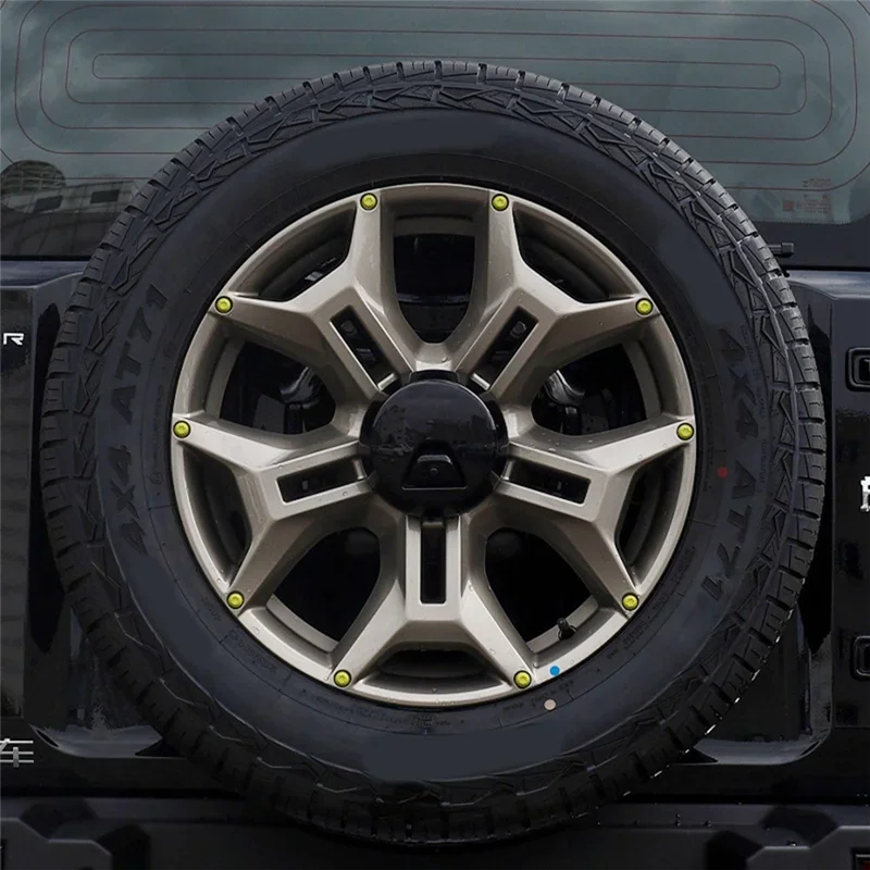 Top Sale Fit For Jetour Traveller T2 2023-2025 Spare Tire Cover Tailgate Rear Camera Installation Base Car