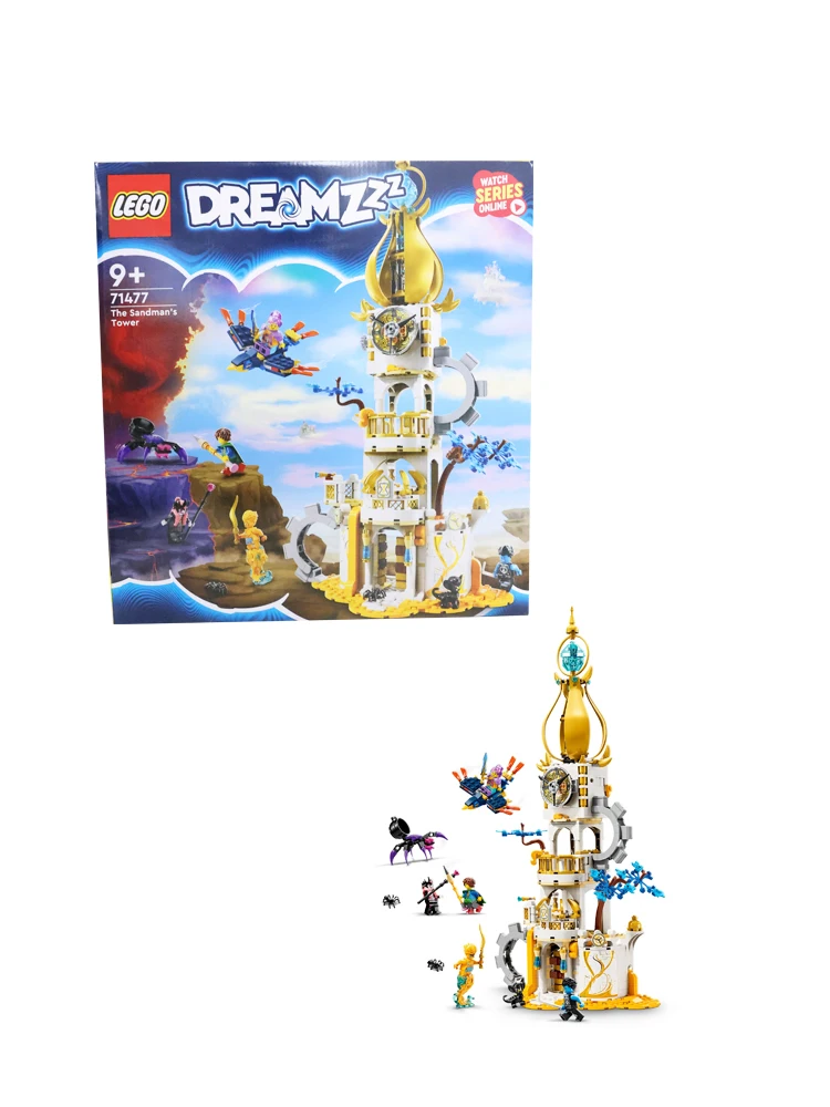 LEGO 71477 DREAMZzz Turm des Sandmanns, 2 Bauoptionen, 5 Minifiguren