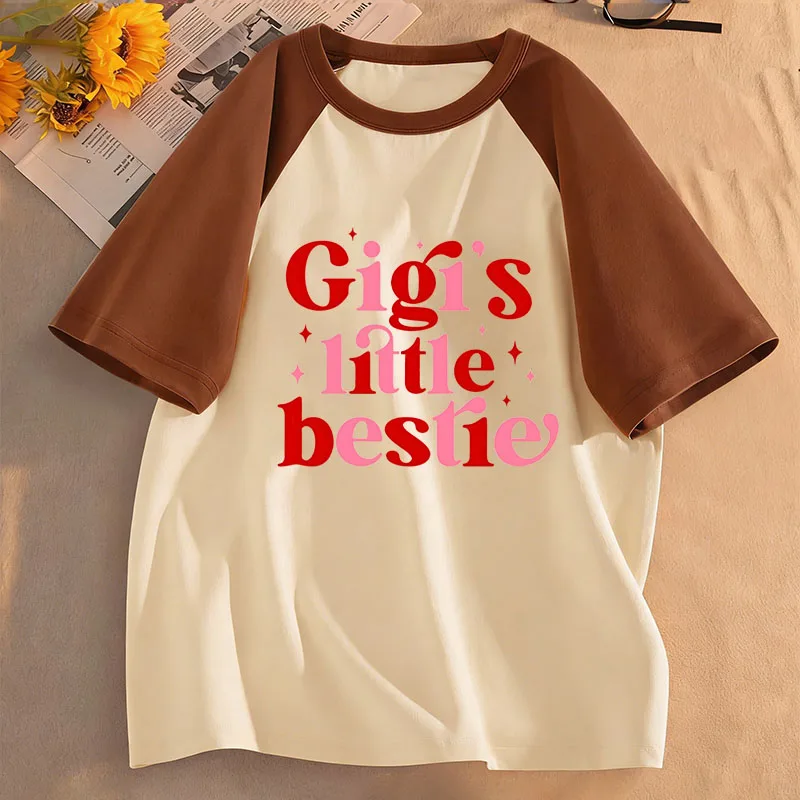 90s Y2k Letter Lover Design T Shirts Fashion Kids Children's T-shirt Boys Girls Summer Spring Casual Top Tee