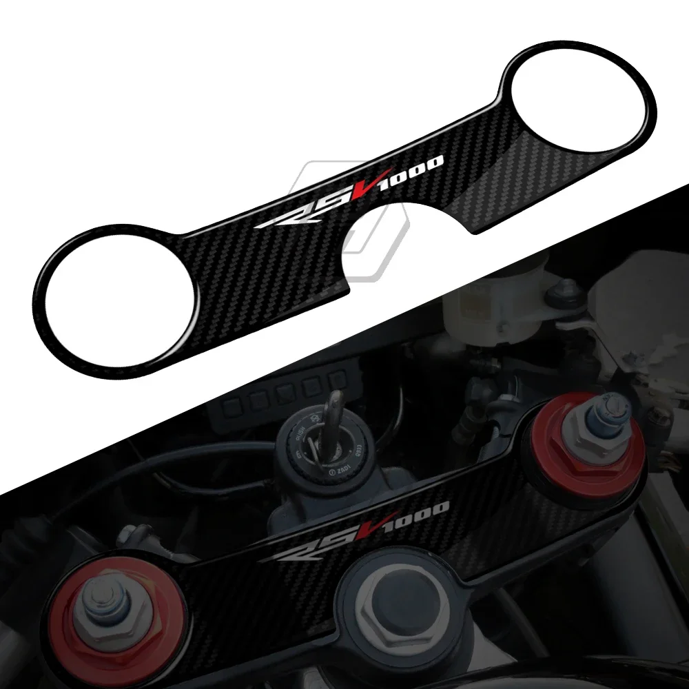 

For Aprilia RSV1000 and FALCO 3D Carbon Fiber Triple Tree Yoke Cover Protector Tank Pad