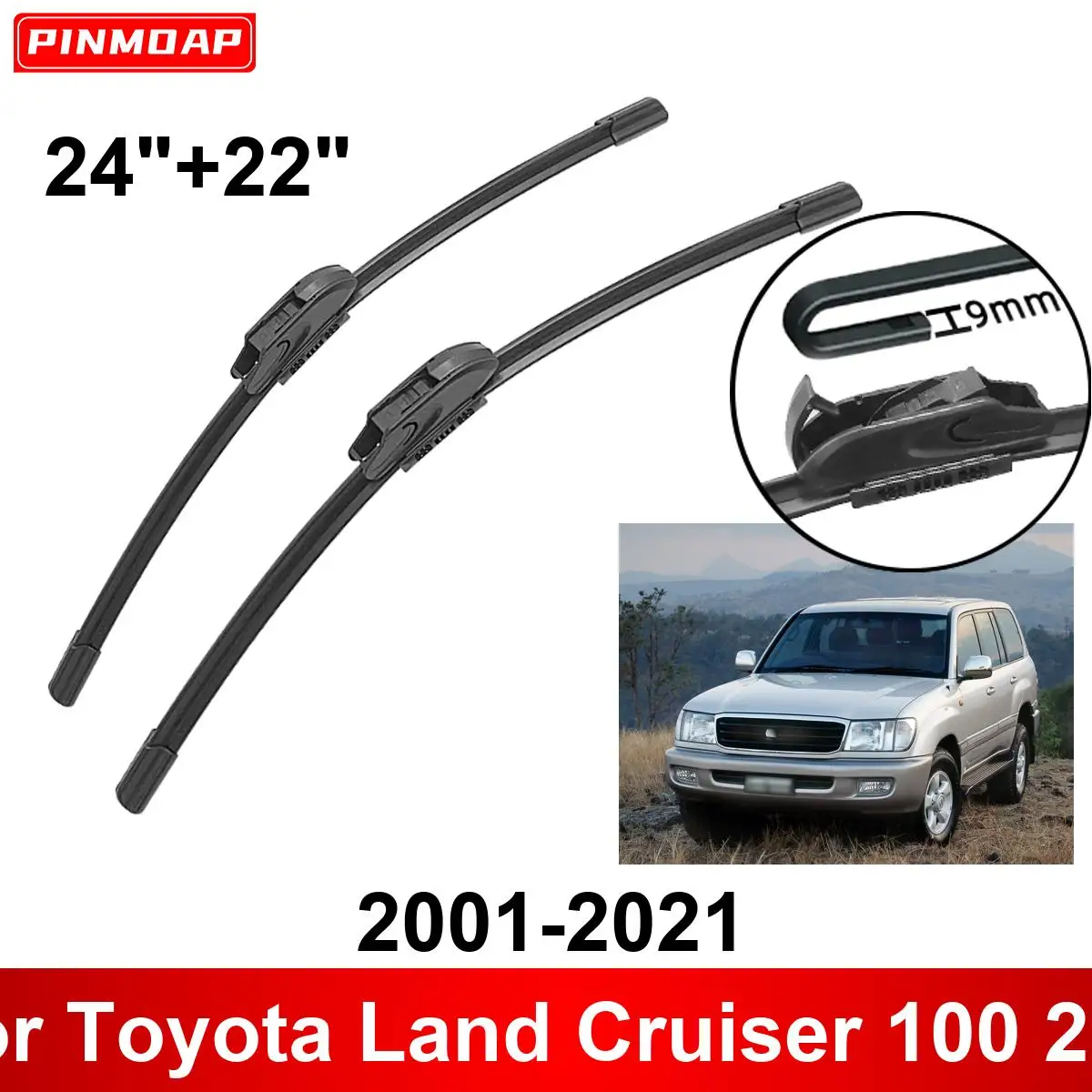 Car Wiper for Toyota Land Cruiser 100 200 2001-2021 24