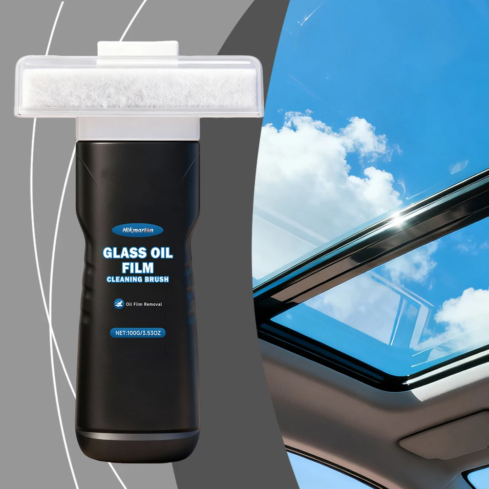 

Инструмент для снятия масляной пленки на лобовом стекле автомобиля повышает безопасность дорожного движения в день и ночь. Прозрачность ночного видения