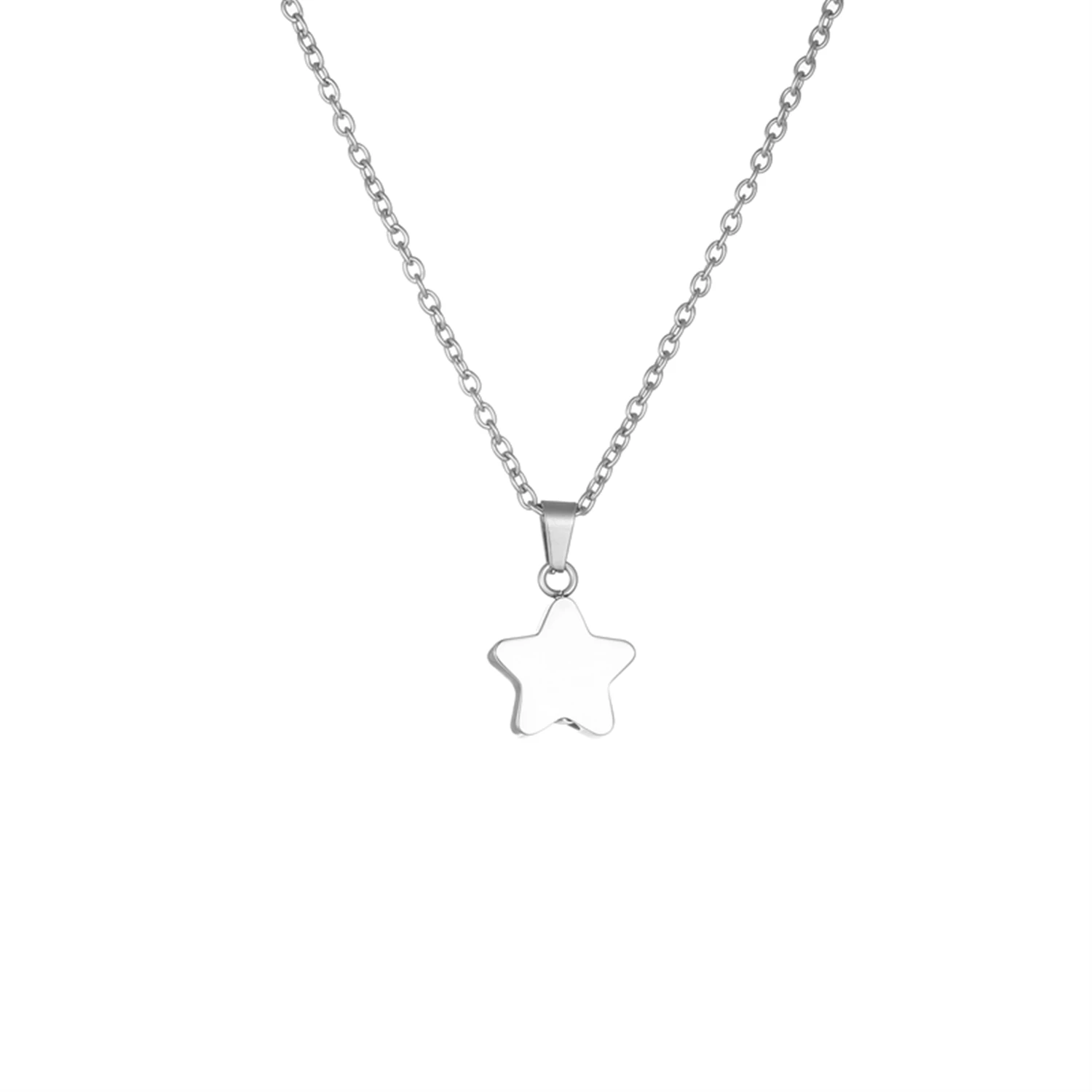 Cremation Necklace - Stainless Steel Ashes Pendant for Human Ash, Memorial Urn Jewelry Keepsake