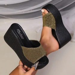 Women Wedges Slippers New Summer Fashion Casual Sexy Sandals Outdoor Open Toe Shoes for Women Designer Slippers Slides Women