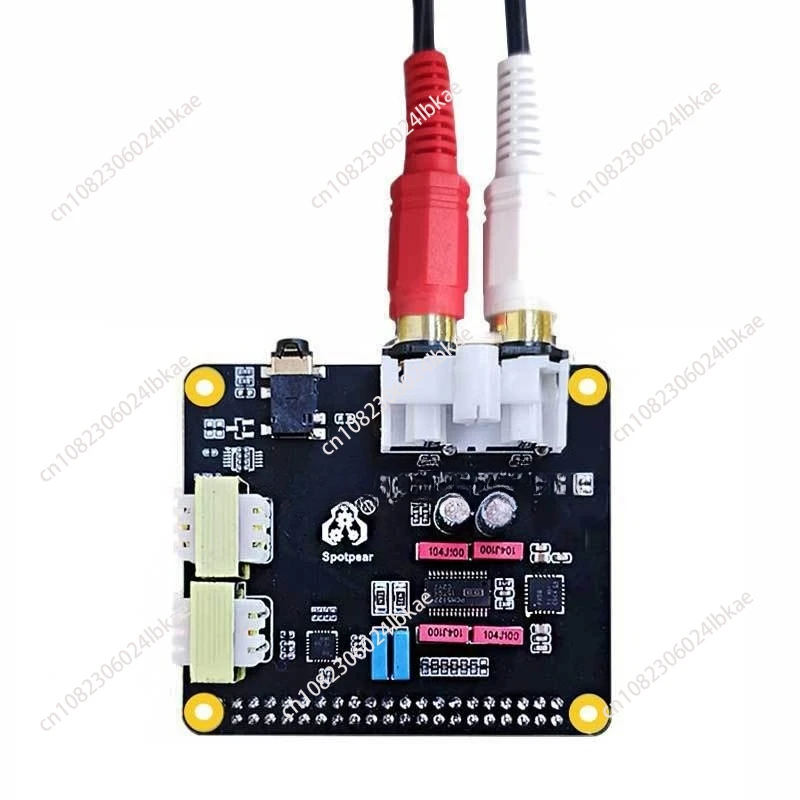 مناسبة لـ Raspberry Pi 5 PCM5122 I2S HIFI بطاقة الصوت DAC توسيع أيضًا يدعم سلسلة PI4/PI3/Zero الكاملة