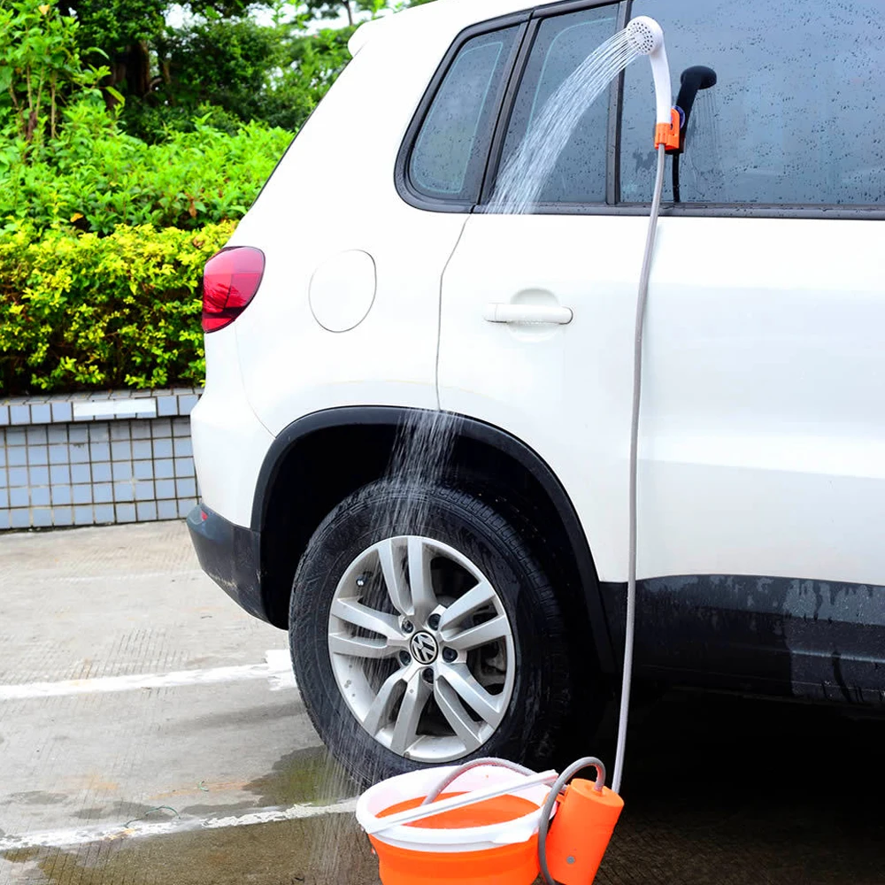 

Wholesale Portable Camping Shower/Camping Shower Pump With Detachable Usb Rechargeable Batteries/Portable Outdoor Shower Head