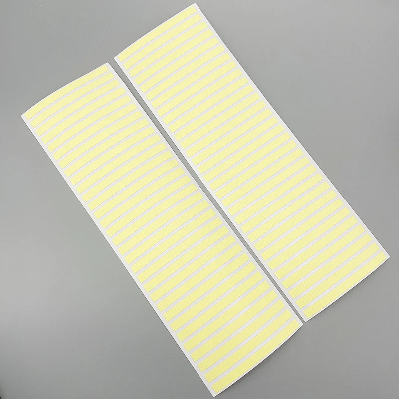 2/5 Blatt Zifferblatt-Aufkleber, doppelseitige Uhrmacher-Klebepunkte, stark haftend, für die Uhrenreparatur, Zifferblatt-Reparatur-Pad, langlebig klebend – Detail 1