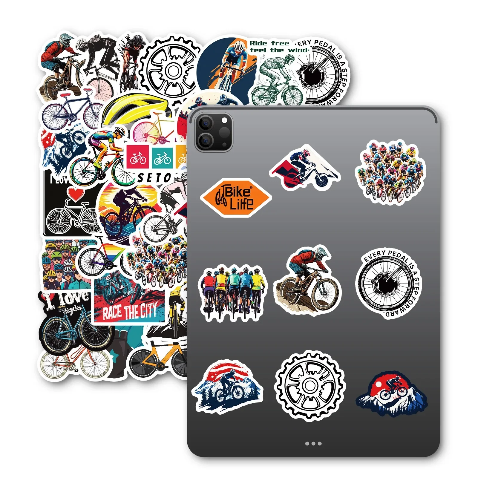 50 Stück/Packung Coole Mountainbike MTB Graffiti Aufkleber Laptop Gitarre Gepäck Skateboard Auto Wasserdichte Coole Sticker Aufkleber Kinderspielzeug