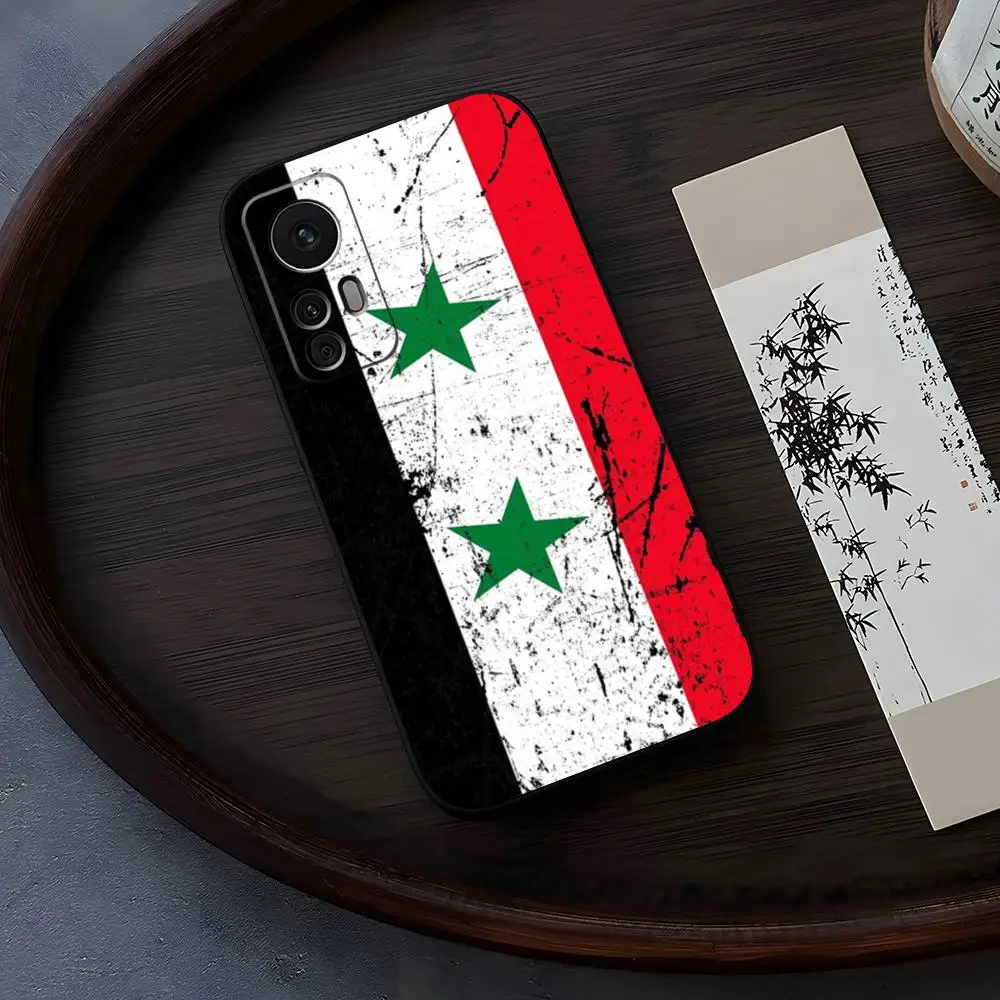 Syria Flag for Xiaomi Redmi Note 13 14 10 12 Pro POCO X5 F4 F5 Pro 12 13 11T Lite Ultra Fundas Cover