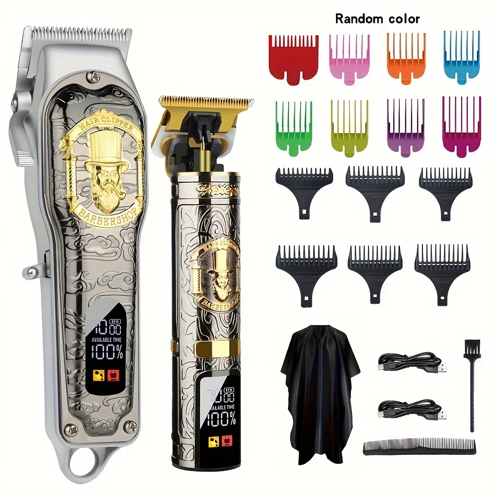 Hair salon special professional hair clipper, adjustable hair styling home electric clippers