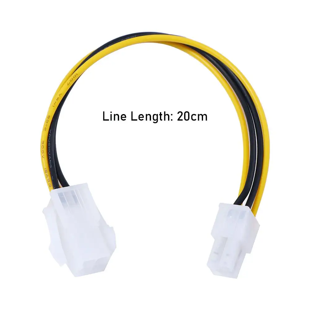 Female Cord Connector Power Adapter PSU Extension Cable Power Supply Extension Cable Extention Power Cable Extension Adapter