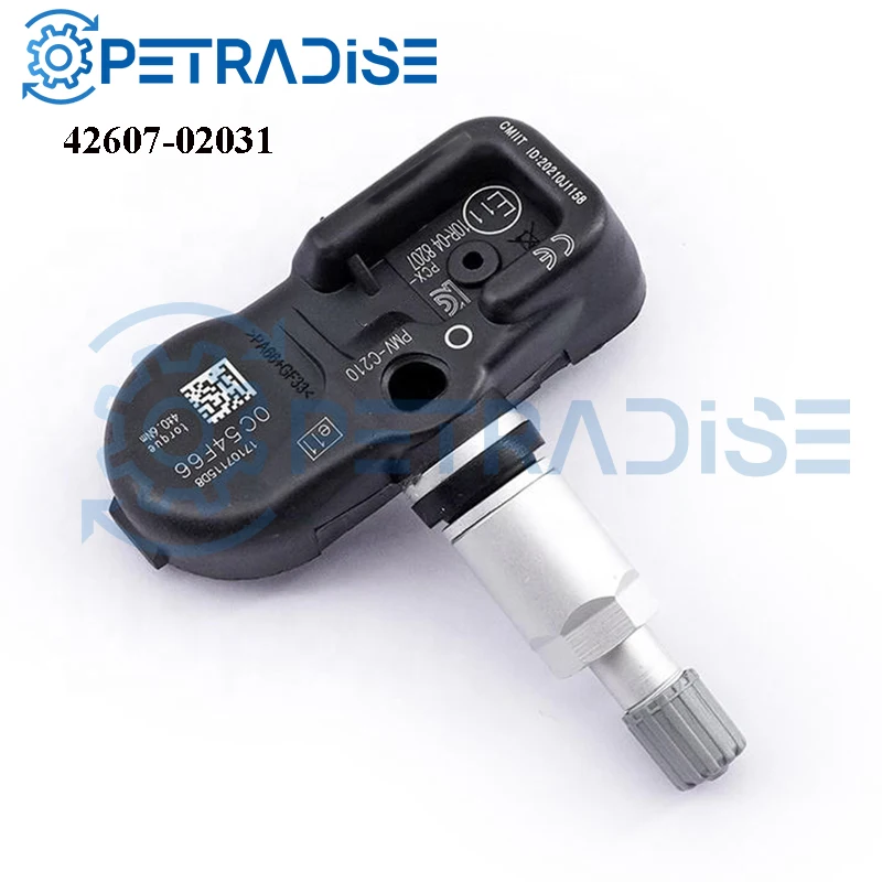 

Новый датчик давления в шинах TPMS для Toyota Avensis Auris RAV4 Yaris Lexus GS450h, автозапчасти OEM 42607-02031 PMV-C210 4260702031