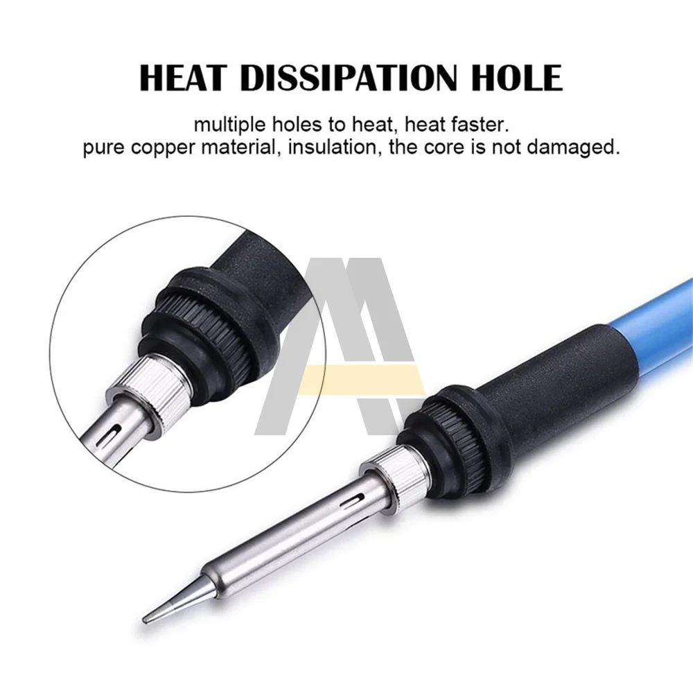 60W Electric Soldering Iron Adjustable Temperature Soldering Pen Internal Heat Soldering Gun Repair Soldering Tool 936