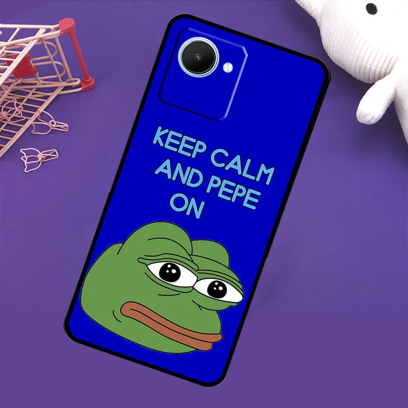 Sad Frog pepe meme Case For Realme C11 2021 C15 GT Master GT Neo2 8 Pro 8i For C31 C35 C25 C25s C21Y C25Y Cover