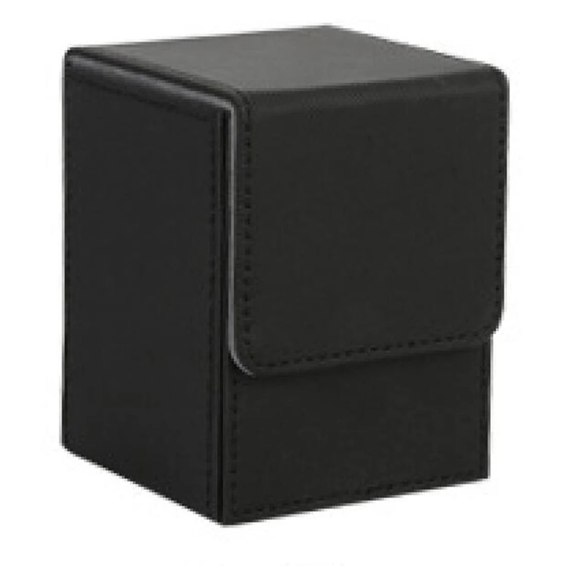 Card Case Deck Box Sleeved Cards Deck Game Box for MTG Binders: 100+, Black