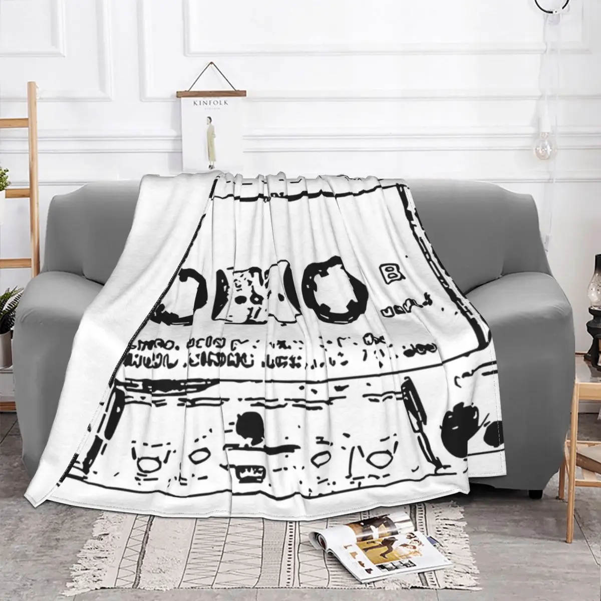 Cassette Old Timer Magnetic Tape Blanket Fleece Spring Autumn Breathable Ultra-Soft Throw Blankets For bed Plush Thin Quilt