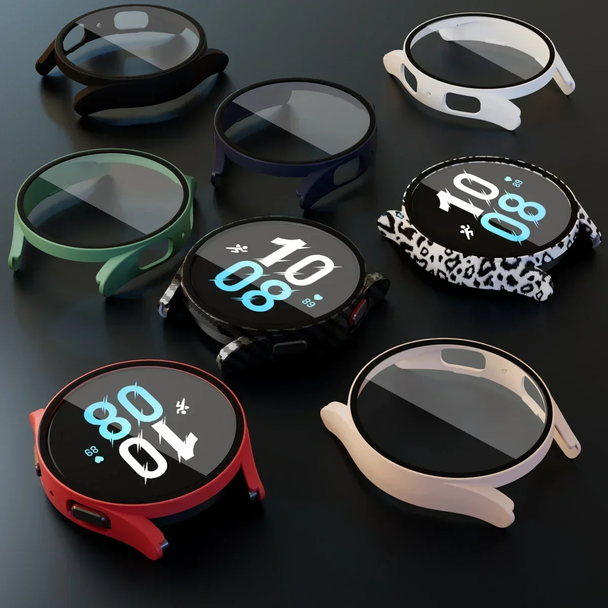 20 مللي متر حزام + حافظة لساعة سامسونج جالاكسي اكتيف 2 سوار تغطية الفرقة الوفير لساعة جالاكسي 4/5/6 40 مللي متر 44 مللي متر الغطاء الواقي #5