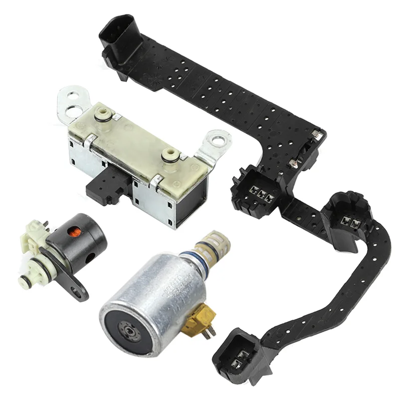 

4 шт. 4R70W 4R75W комплект электромагнитных клапанов коробки передач F8AP-76431A для Ford E150 E250 E350 F150 2005-2008 запасные части соленоида