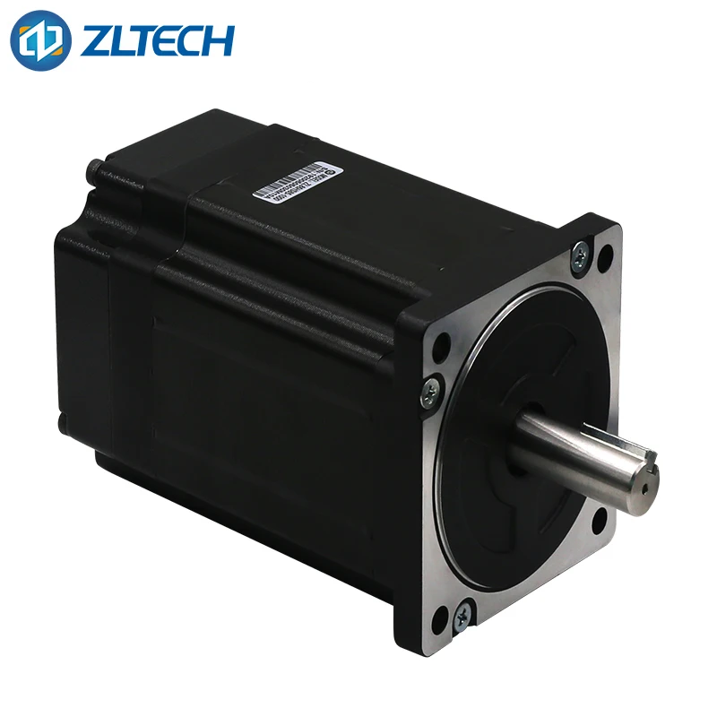 ZLTECH Nema 34 86mm 8.5N.m 7A DC 36V 48V AC 27V-75V closed loop stepper stepping motor and driver kit for CNC engraver Medical