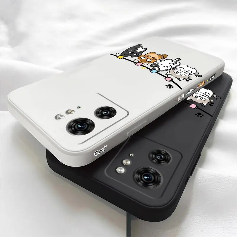 EDGE40 Silikonowe etui na telefon Naughty Cat do Motorola Moto EDGE 40 30 20 40Neo EDGEPLUS E32 E22 E7 E22i E20 E13 E6S E7POWER Cover — zdjęcie 7