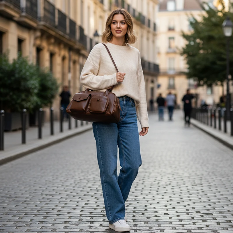 Maillard Suede Bowling Bag Women's 2026 Autumn Winter New High-end One-shoulder Handbag Underarm Bag