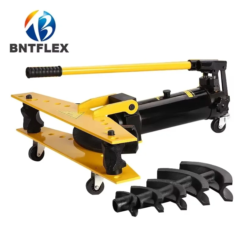 

manual 1inch hydraulic pipe bender copper Tube 90 degree pipe bending tool Heavy duty Aluminum Steel hard tubing bending machine