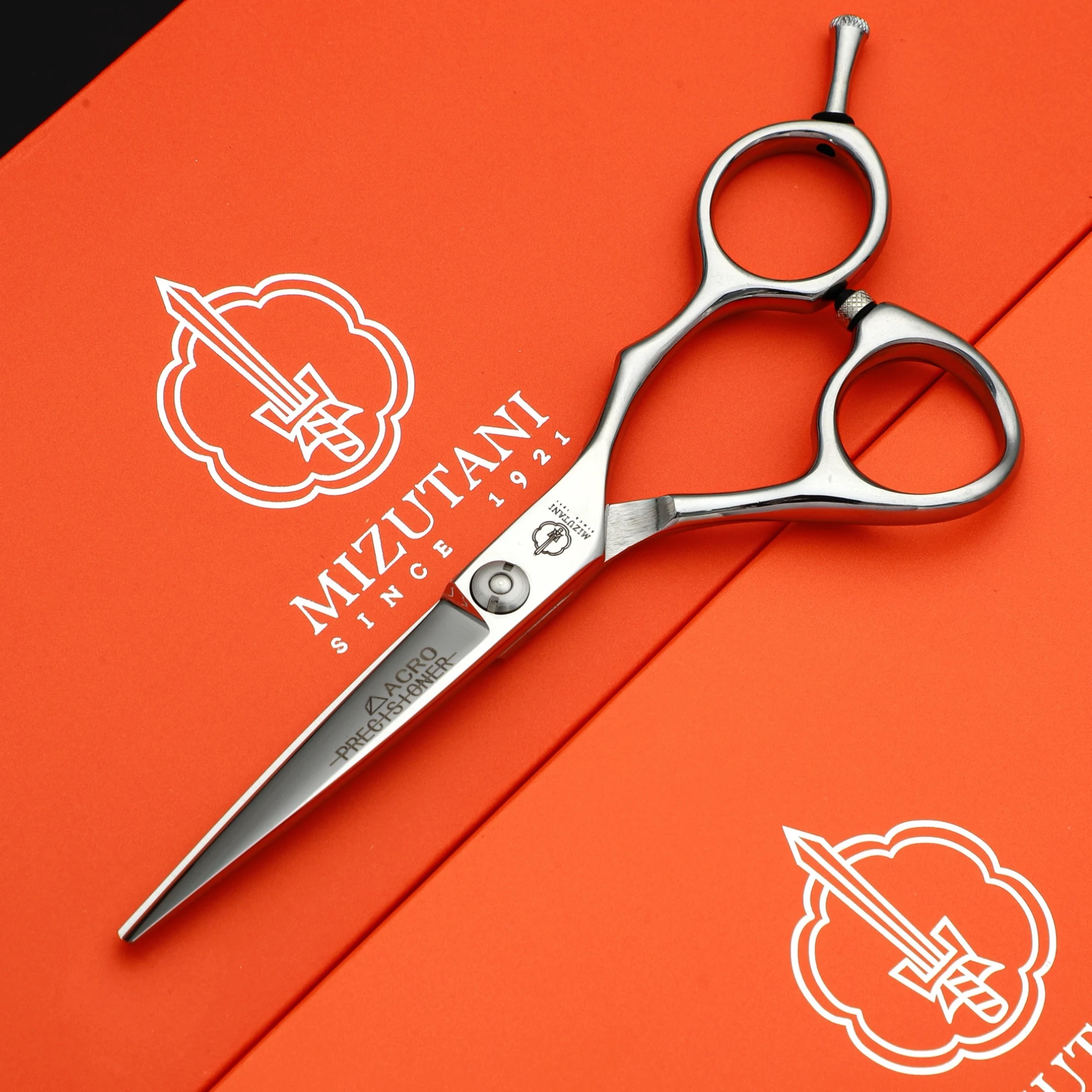 Japan Mizutani 5.5inch Professional Barber Scissors Men's Traceless Teeth Scissors Flat Scissors Set Hair Stylist Special Tools