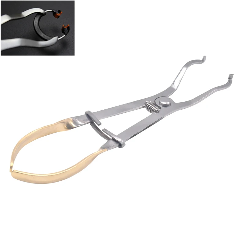 Dental Sectional Matrix Plier Metal Matrics Band Forming Clip Placement Resin Clamping Ring Forceps Lab Dentistry Tools Dentist