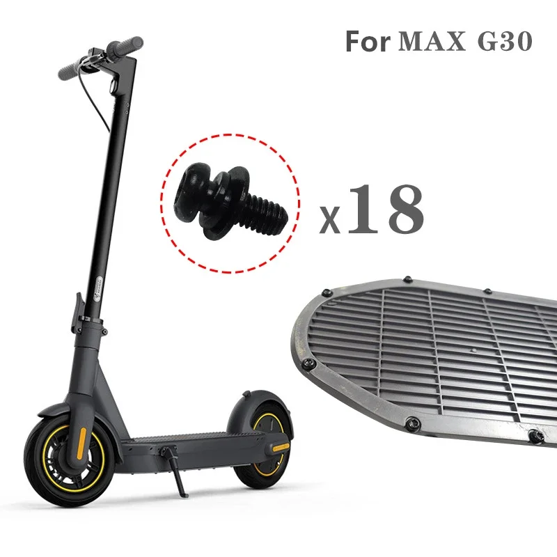 18 pz G30 10*4mm coperchio inferiore viti in acciaio bulloni universali adatti per NINEBOT Max G30 Xiaomi M365 accessori Scooter elettrici