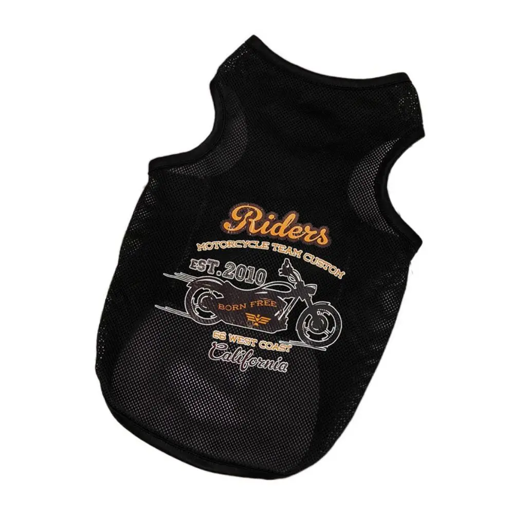 

Summer 2023 Soft Cool Polyester Fibre Cat Costume Puppy Vest Dog Clothes Cat T-shirt