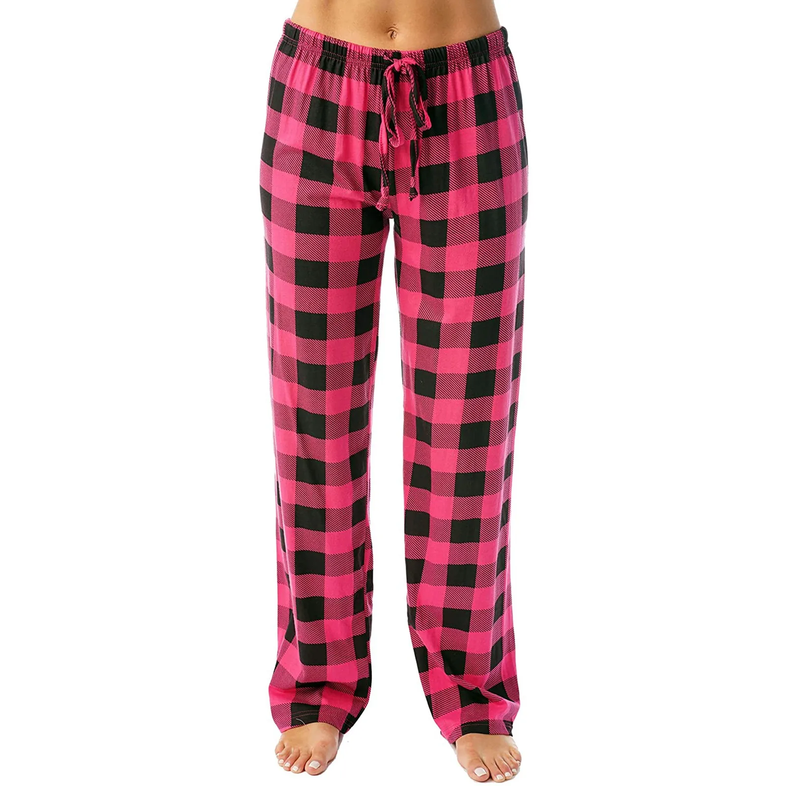 Sweatpants Cargo Pants Men Casual Plaid Loose Sport Plaid Pajama Trousers Men\'S Clothing Sports Pants Clothing Joggers