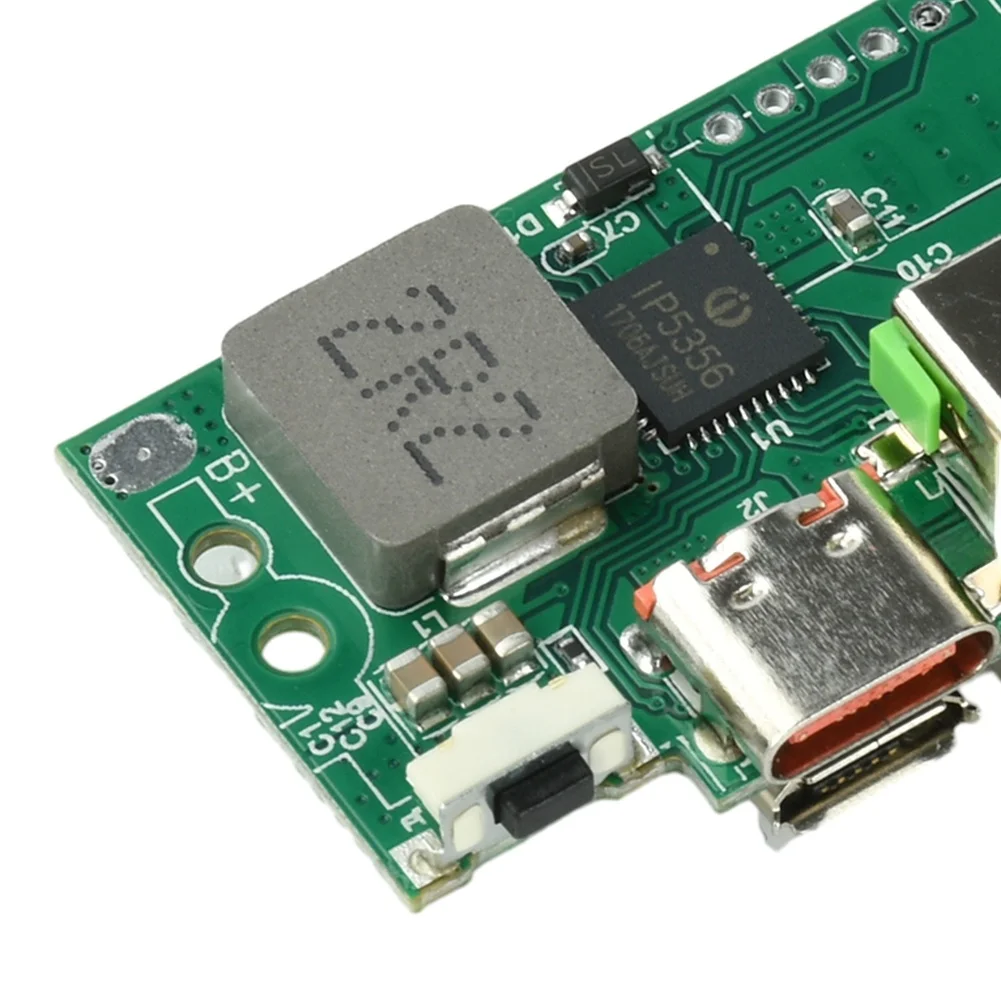 /IP5356 /PD /QC Fast Charge Module With Digital Display 6 Ports DIY Power Bank Board For 3.7V Battery Charging Circuit Component