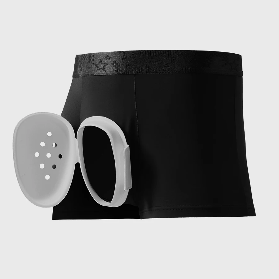 5 Stück Unterwäsche für Männer nach Beschneidung, spezielle Pflege für Anti-Reibungs-Flachwinkel nach Beschneidung und Schutzhülle a