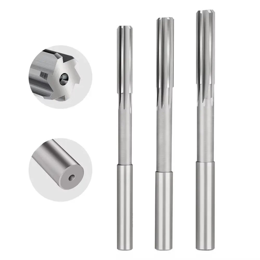 

Drill Straight Flute HSS Reamer Shank Diameter H7 Chucking Reamer 2mm-12mm H7 Reamer Metal Machining